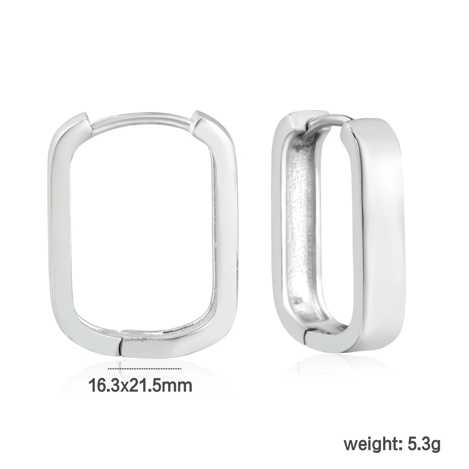LUXUKISSKIDS Trendy Thick Round Earrings Stainless Steel Hoops for Woman/Girls Statement Huggie серьги Vintage Party Accessories